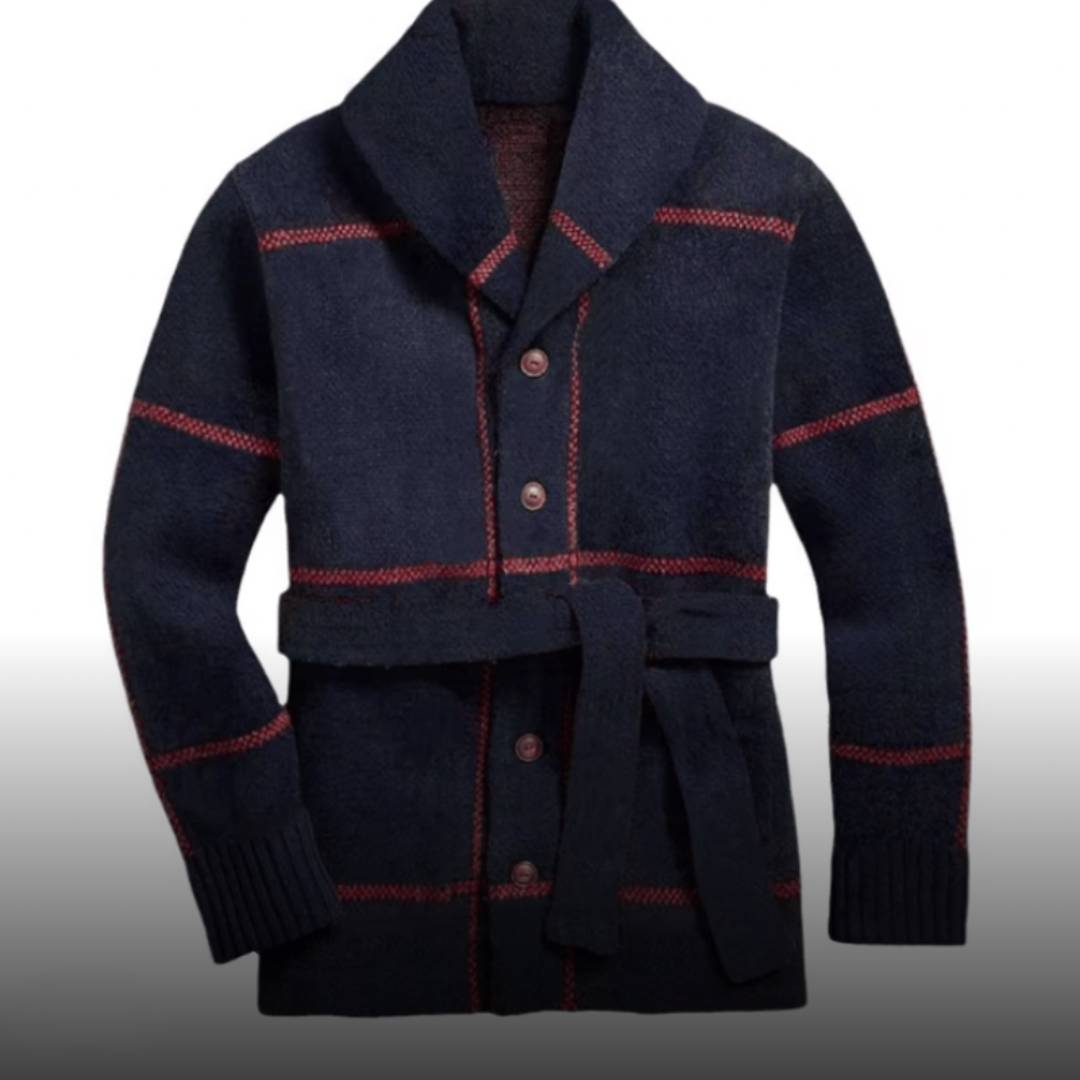 HENRI | Sweaterjas met riem