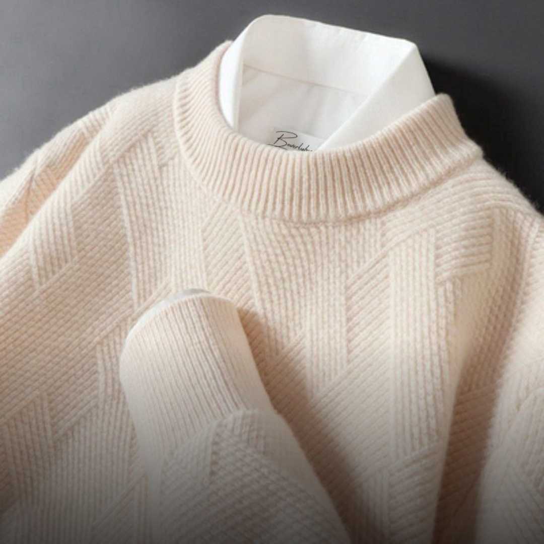 COLE | Luxe kasjmier trui